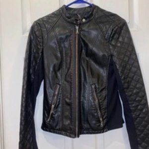 * EXPRESS FAUX LEATHER MOTO JACKET *